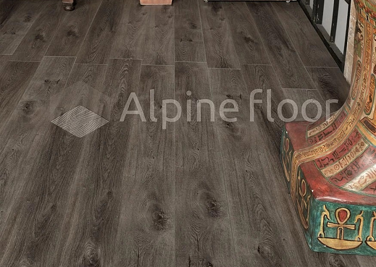 Виниловые полы Alpine Floor Premium XL Дуб Торфяной ABA ECO 7-11