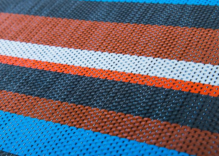 Плетеный виниловый пол Hoffmann Stripes ECO-31001