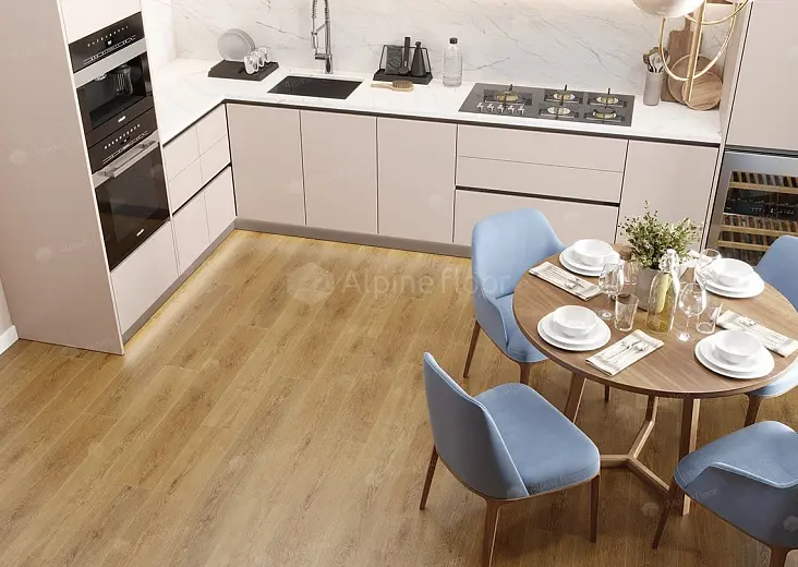 SPC виниловые полы Alpine Floor Grand Sequoia Таксодиум ЕСО 11-30 - фото интерьера