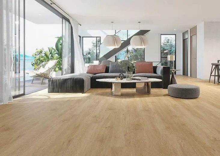 SPC ламинат Evofloor Life Дуб Борнео - фото интерьера