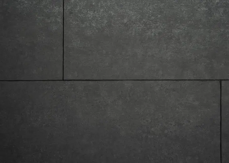 Виниловый пол LVT Rigid Firmfit Tiles Графит LT-975 - фото интерьера