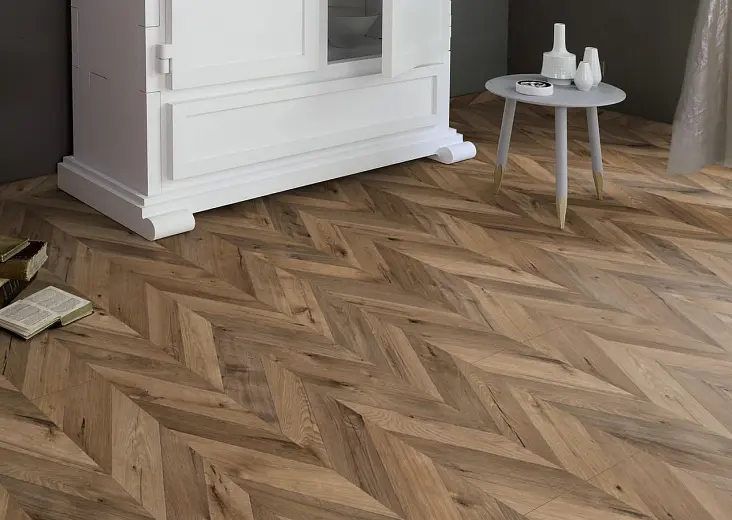 Ламинат с рисунком елочка