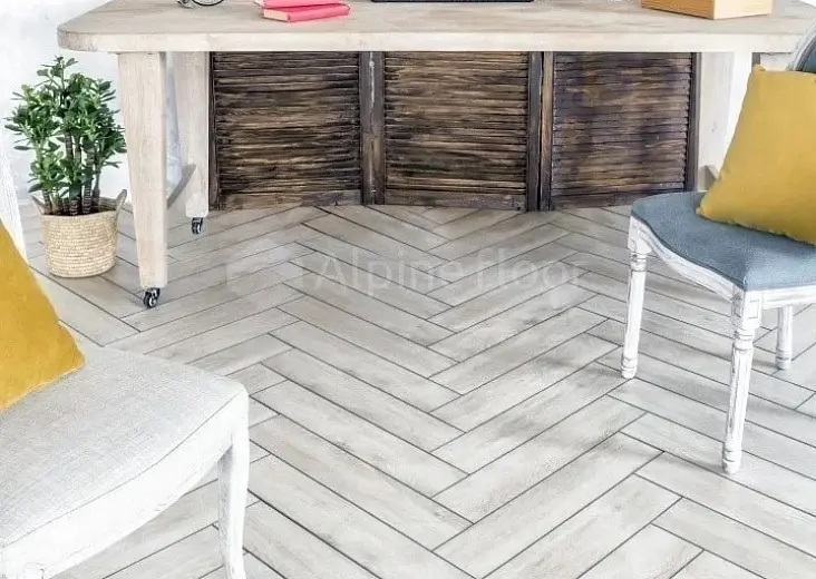 SPC ламинат Alpine Floor Expressive Parquet Морской Штиль ECO 10-3 - фото интерьера