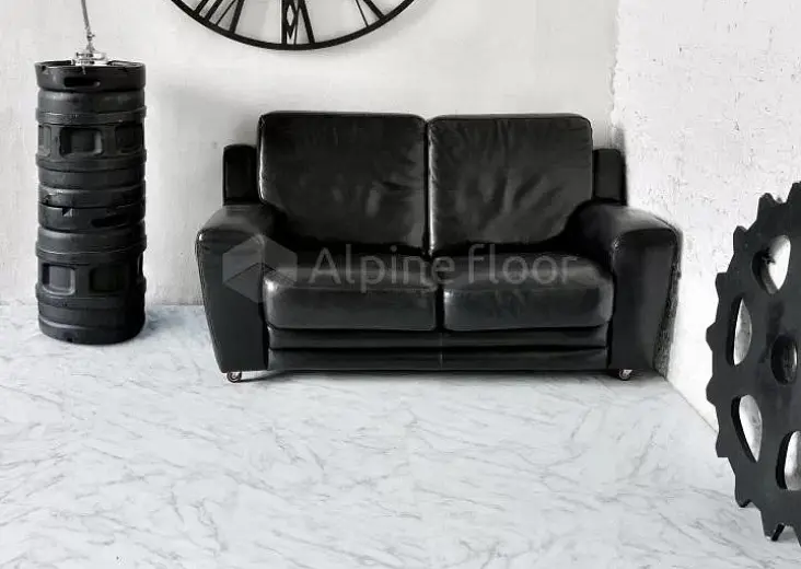 Кварцвиниловая плитка Alpine Floor Grand Stone Дымчатый Лес ECO 8-1 - фото интерьера