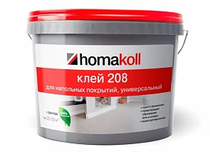 Клей Homakoll для напольных покрытий 208 (4 кг)