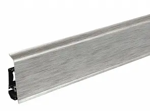 Плинтус Arbiton Пластиковый Indo Aluminum 17