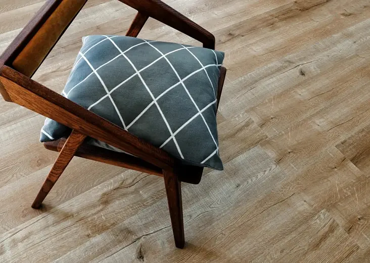 SPC ламинат Alpine Floor Real Wood Дуб Натуральный ECO 2-5 - фото интерьера 5