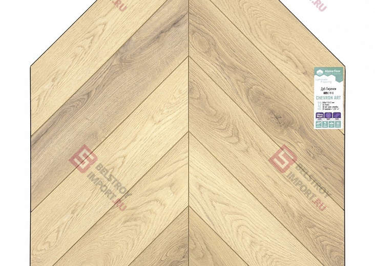 Ламинат Alpine Floor Chevron Art Дуб Пиренеи LF109-03