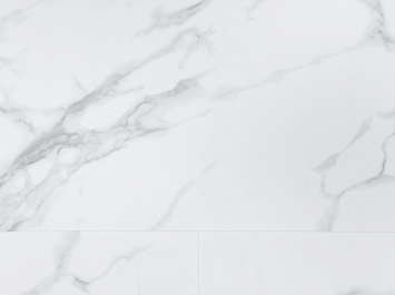 SPC винил Invictus Primus Click Tile XL Pure Marble Snow 01