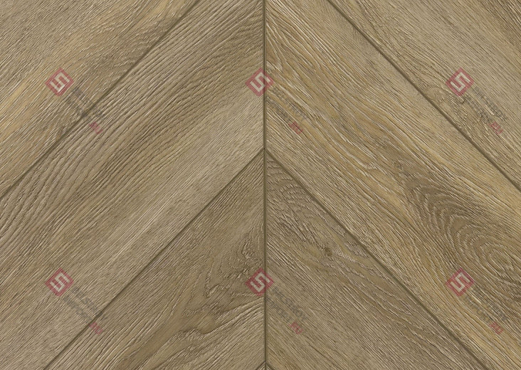 Клеевая кварцвиниловая плитка Alpine Floor Chevron LVT Макадамия ECO 20-5