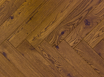 Инженерная доска Golden Wood английская ёлка Дуб Шафран рустик