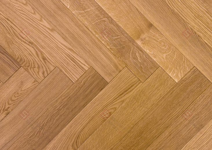 Инженерная доска Golden Wood английская ёлка Дуб Шабли селект