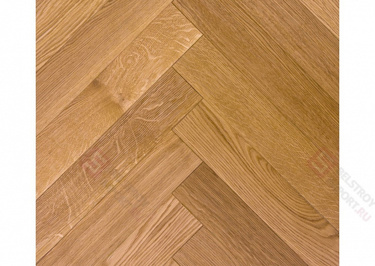 Инженерная доска Golden Wood английская ёлка Дуб Шабли селект