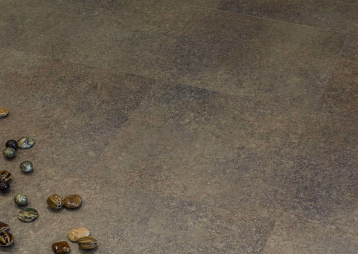 Кварц-виниловая плитка FineFloor Stone Dry Back Шато Де Фуа FF-1458 - фото интерьера