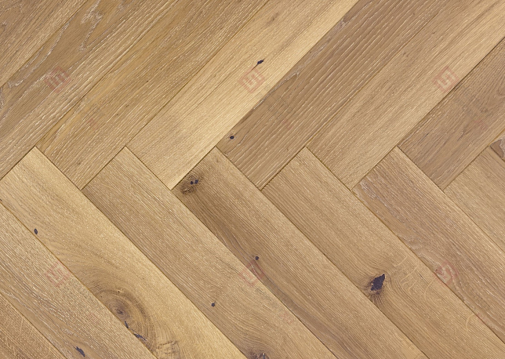 Инженерная доска Golden Wood английская ёлка Дуб Монблан натур