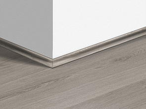Плинтус виниловый Quick-Step Vinyl Скоция 17х17 мм Эко серый 40237