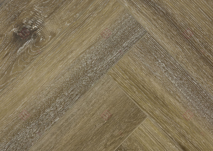 SPC ламинат Decorifica Herringbone Дуб Карпентер