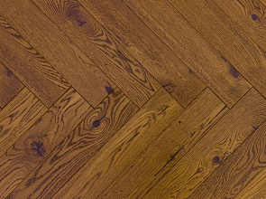 Инженерная доска Golden Wood английская ёлка Дуб Шафран рустик