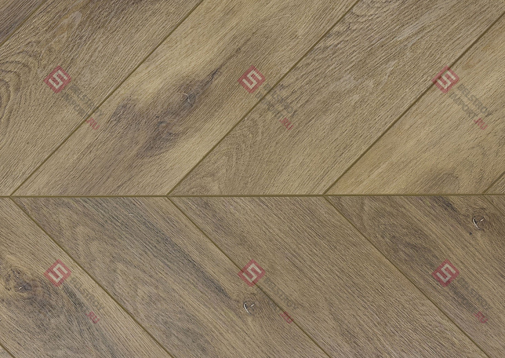 Клеевая кварцвиниловая плитка Alpine Floor Chevron LVT Дуб Насыщенный ECO 20-4