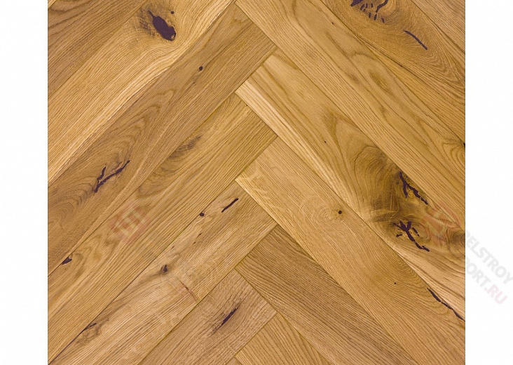 Инженерная доска Golden Wood английская ёлка Дуб Шабли рустик