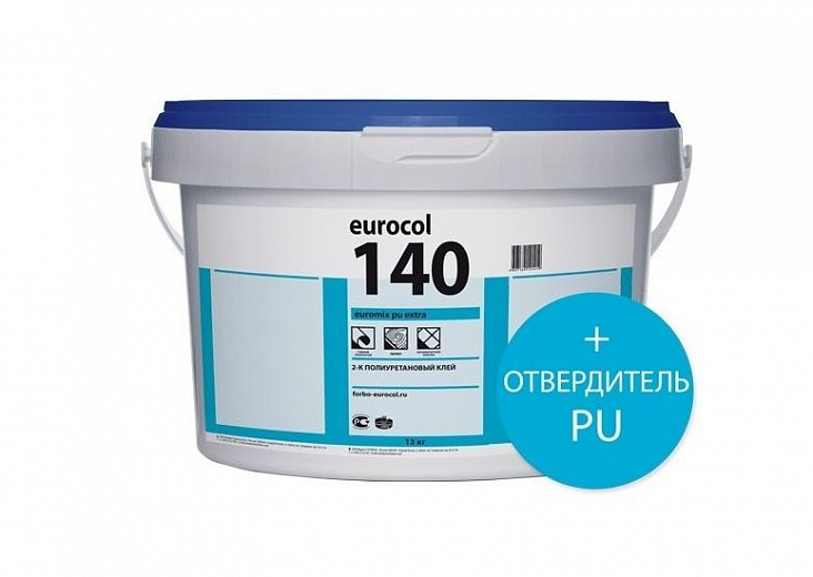 2-К полиуретановый клей Forbo Eurocol Euromix PU Pro 140 (13,4кг)