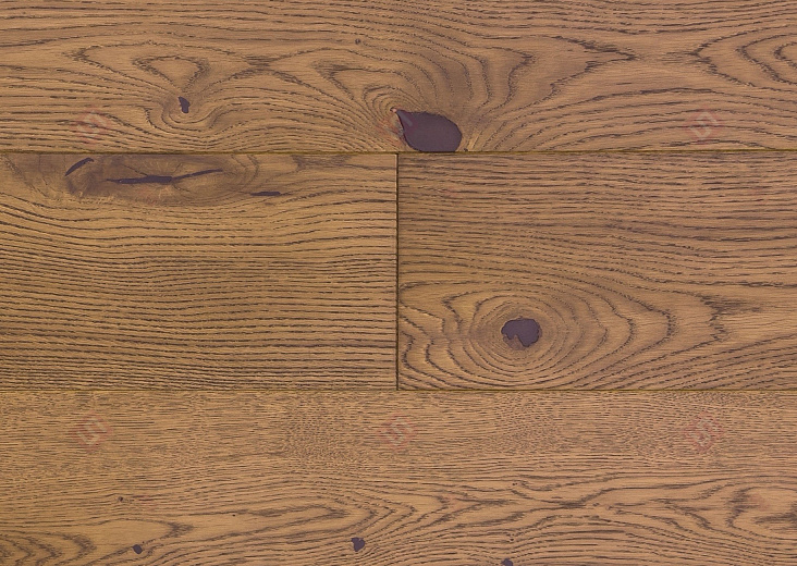 Инженерная доска Golden Wood Дуб Медный Шафран Рустик