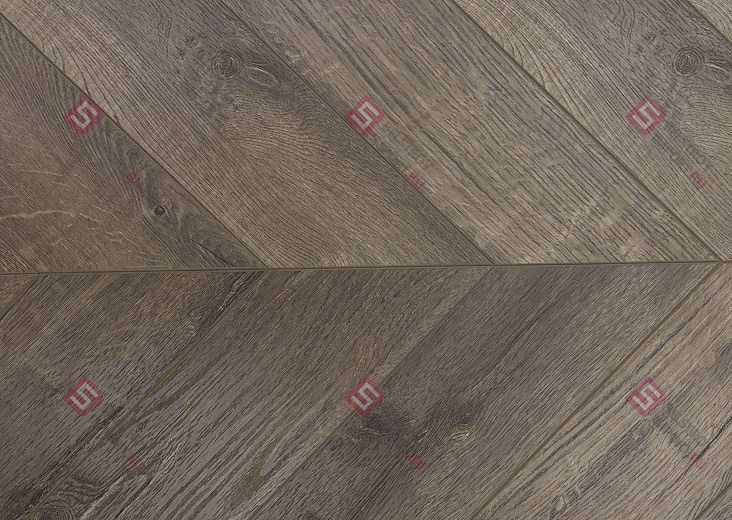 Клеевая кварцвиниловая плитка Alpine Floor Chevron LVT Дуб Антарес ECO 20-9