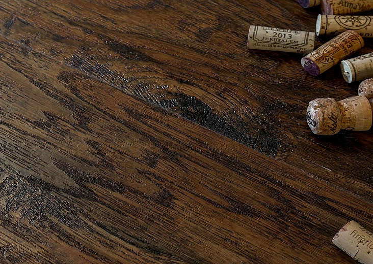 Виниловые полы FineFloor Rich Dry Back Пекан Порто FF-2066 - фото интерьера