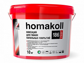 Клей-фиксация Homakoll для гибких напольных покрытий 186 Prof (10 кг)