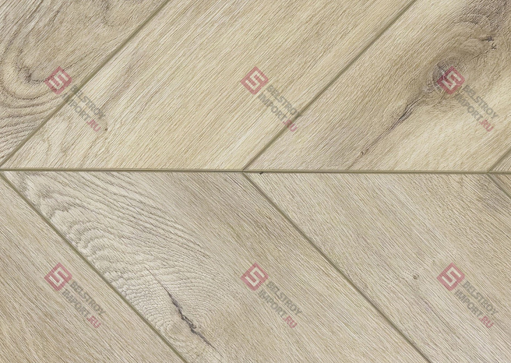 Клеевая кварцвиниловая плитка Alpine Floor Chevron LVT Дуб Натуральный Отбеленный ECO 20-3