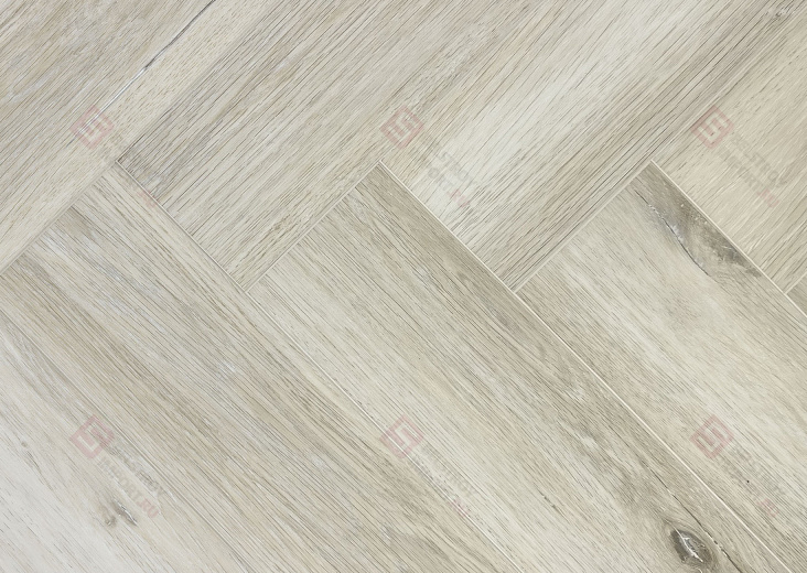 SPC ламинат Decorifica Herringbone Хартвудский Лес
