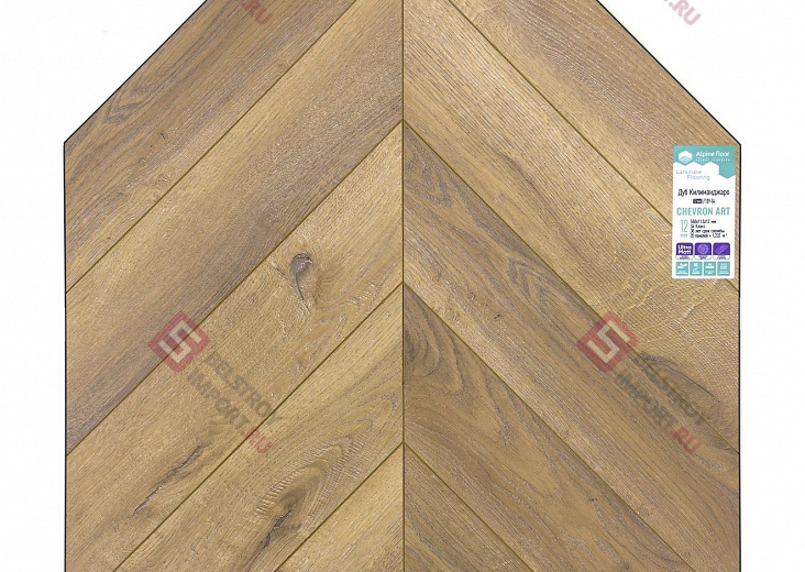 Ламинат Alpine Floor Chevron Art Дуб Килиманджаро LF109-04