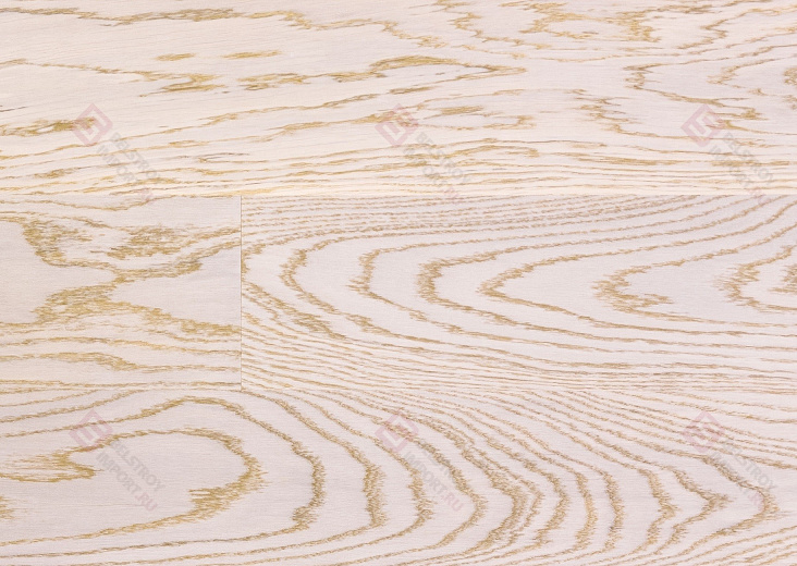 Паркетная доска Focus Floor Однополосная Дуб 138 Etesian White Matt 1S