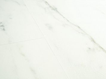 ПВХ плитка Quick-Step Ambient Click Мрамор каррарский белый AMCL40136