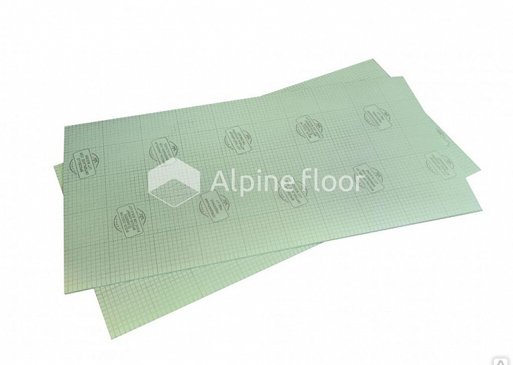 Подложка Alpine Floor Green под SPC и кварцвиниловую плитку 1.5 мм