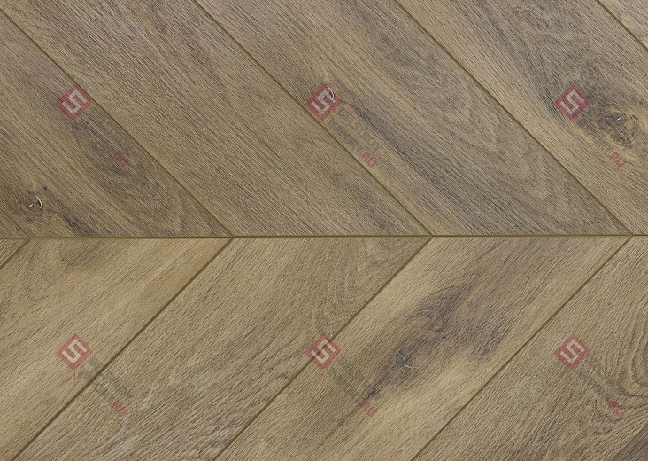 Клеевая кварцвиниловая плитка Alpine Floor Chevron LVT Дуб Насыщенный ECO 20-4