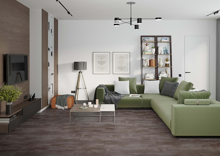 Кварц виниловая плитка Damy Floor Ascent LVT Вайсхорн K3053-3-LVT