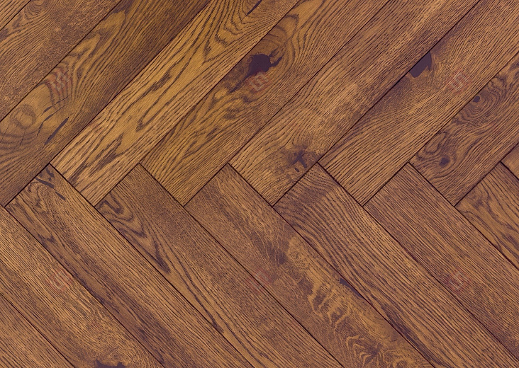 Инженерная доска Golden Wood английская ёлка Дуб Пиногри рустик