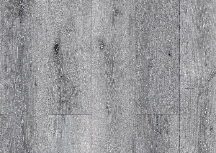 SPC ламинат CronaFloor Wood 4V Дуб Серый - фото интерьера 1