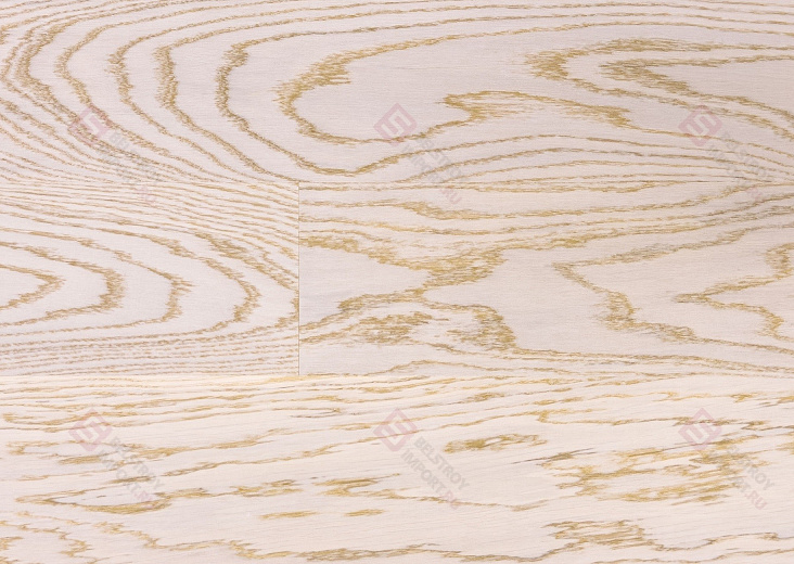 Паркетная доска Focus Floor Однополосная Дуб 138 Etesian White Matt 1S