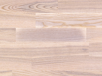 Паркетная доска Focus Floor Трехполосная Ясень Mistral White Matt 3S