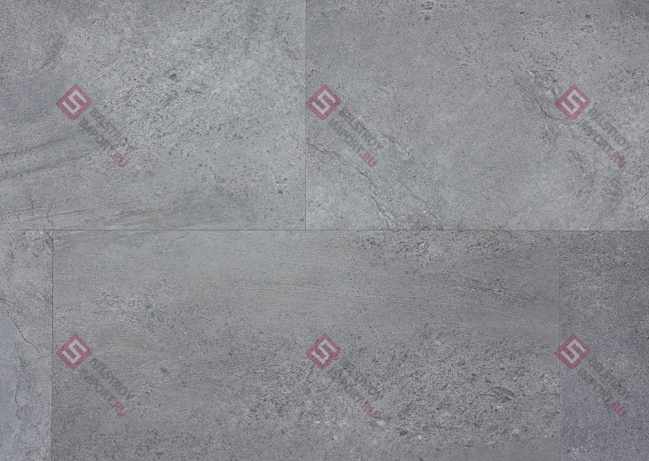 LVT кварц винил Invictus Maximus Dryback Tile Groovy Granite Steel 92