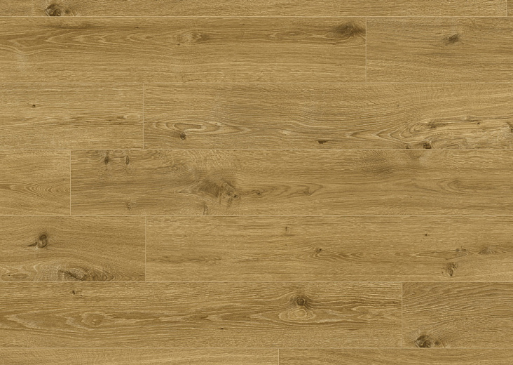 Кварц-виниловая плитка Clix Floor LVT Дуб классический золотой CXCL 40064 - фото интерьера 1
