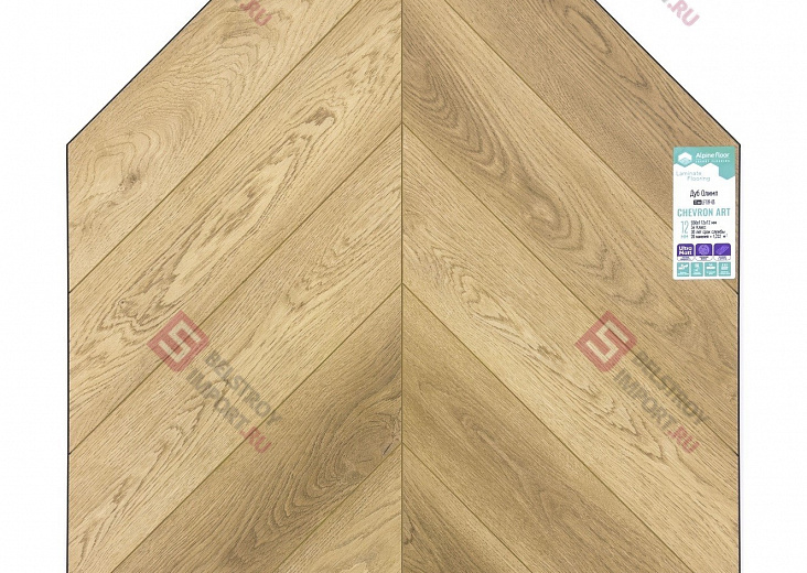 Ламинат Alpine Floor Chevron Art Дуб Олимп LF109-05