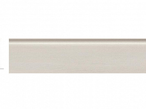 Плинтус Corkstyle Ламинированный 58х17 мм Oak Polar White