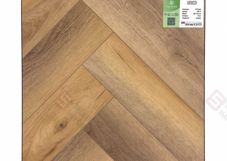 Каменно-полимерная плитка (SPC) Tulesna Art Parquet Unico 1005-16