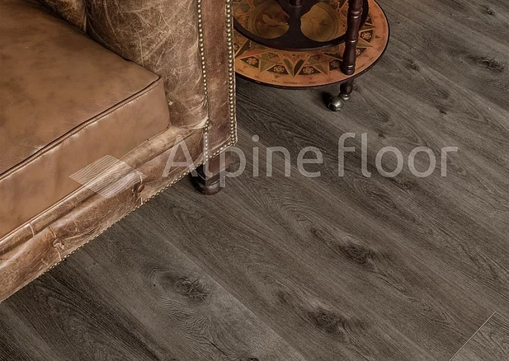 Виниловые полы Alpine Floor Premium XL Дуб Торфяной ABA ECO 7-11 - фото интерьера 7