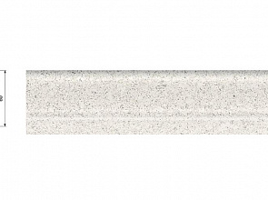 Плинтус Corkstyle Шпонированный 60х22 мм Natural Cork White