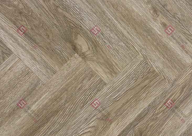 SPC ламинат ёлочкой Icon Floor Purple Дуб Корбюзье PL-02