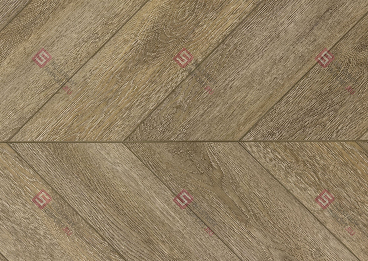 Клеевая кварцвиниловая плитка Alpine Floor Chevron LVT Макадамия ECO 20-5